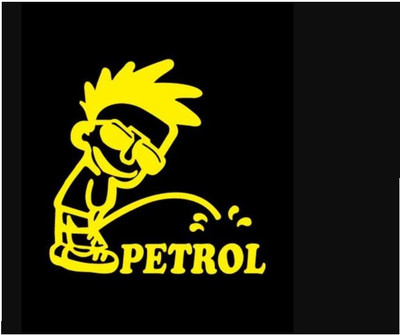 RUDRANSH Sticker & Decal for Car(Yellow)
