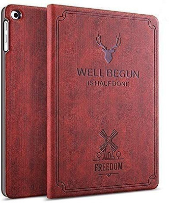 Proelite Flip Cover for Realme Pad 10.4 inch(Red)