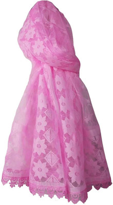 shakti Self Design Polyester Women Scarf, Fancy Scarf, Stole