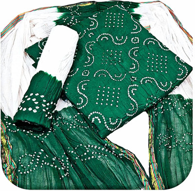 M S BANDHANI Cotton Silk Self Design Salwar Suit Material