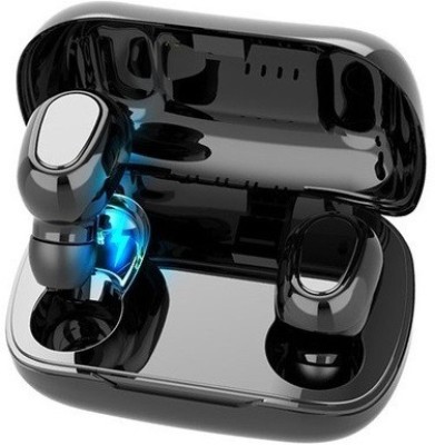 FD1 S_S L21 Wireless bluetooth headphone Waterproof Stereo Headset Bluetooth Headset(Black, True Wireless)