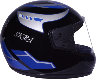 Sonax-1 Blue full face helmet (isi approved) Motorbike Helmet(Blue)