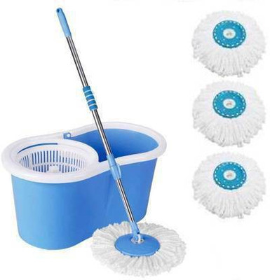 JSN PLASTIC_004R BL Mop Set(Multicolor)