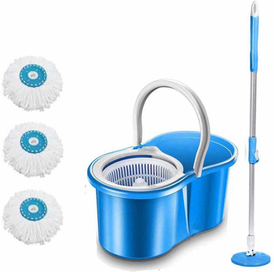 JSN PLASTIC_03R BL Mop Set(Multicolor)