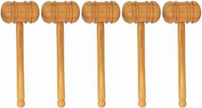 TITIKSHA Cricket Bat Knocking Hammer Pack of 5 Wooden Bat Mallet Wooden Bat Mallet