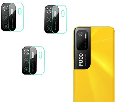 DAFFIN Back Camera Lens Glass Protector for Poco M3 Pro 5G(Pack of: 3)