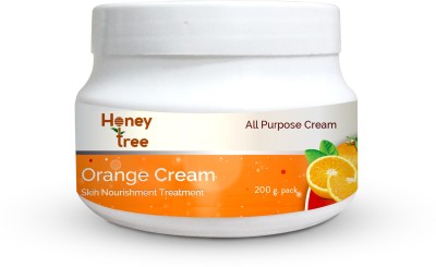 HONEY TREE Orange Massage Cream|Face & Body Massage Cream for Men & Women[200GM](200 g)
