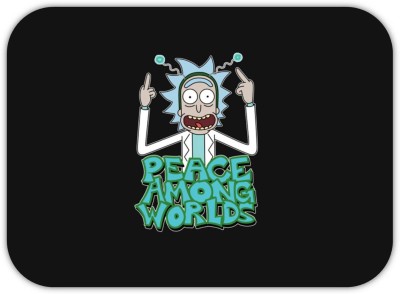 Monk Matters Rick & Morty Design Rubber Base Gaming & Laptop (MPAD00627) Mousepad(Multicolor)