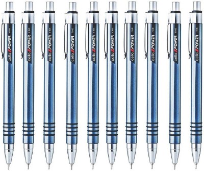 Cello Power Fine Ball Pen(Pack of 10, Ink Color - Blue)