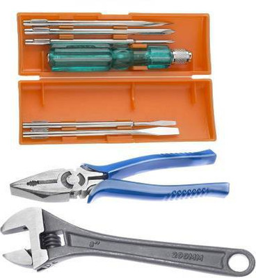 DHATRI TOOLS Hand Tool Kit(8 Tools)