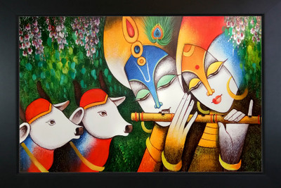 RV SALES Radha Krishna Religious Frame