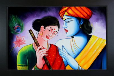 RV SALES Radha Krishna Religious Frame