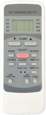 SHIELDGUARD Remote Control No. 56, Compatible for  Air Conditioner Bluestar Remote Controller(White, Grey)