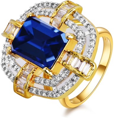 Shwartz Alloy Diamond Gold Plated Ring