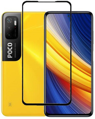 ECMERED Edge To Edge Tempered Glass for POCO M3 PRO, POCO M3 PRO 5G, REDMI NOTE 10T, REDMI NOTE 10T 5G(Pack of 1)