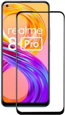GORILLA PRO Edge To Edge Tempered Glass for Realme 8 Pro(Pack of 1)