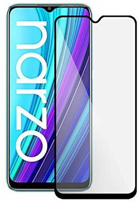 LIKEDESIGN Edge To Edge Tempered Glass for Realme Narzo 30A(Pack of 1)