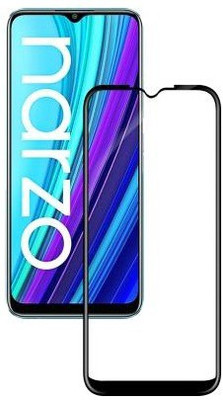 LIKEDESIGN Edge To Edge Tempered Glass for Realme Narzo 30A(Pack of 1)