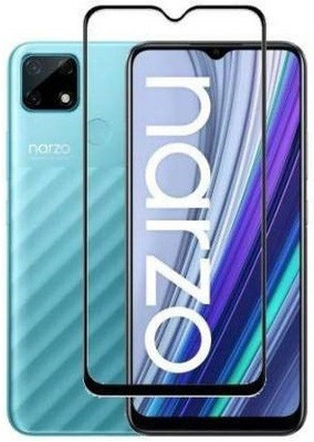 LIKEDESIGN Edge To Edge Tempered Glass for Realme Narzo 30A(Pack of 1)