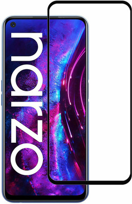 LIKEDESIGN Edge To Edge Tempered Glass for realme Narzo 30, realme Narzo 30 5G(Pack of 1)