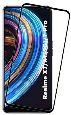 LIKEDESIGN Edge To Edge Tempered Glass for Realme X7 Pro(Pack of 1)