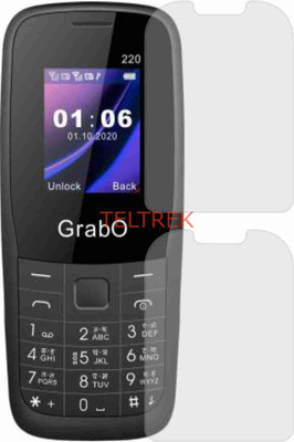 TELTREK Impossible Screen Guard for GRABO 220 (Flexible Shatterproof)(Pack of 1)