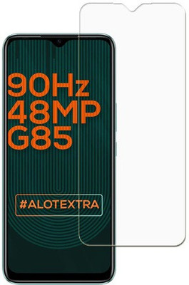MUTAALI Tempered Glass Guard for INFINIX HOT 10T Front(Pack of 1)