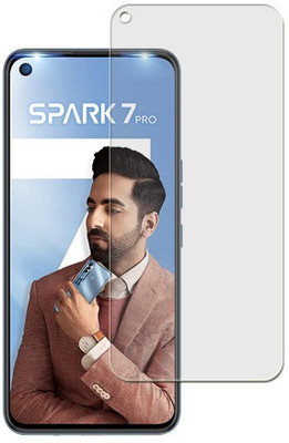 MUTAALI Tempered Glass Guard for TECNO SPARK 7 PRO Front Matte(Pack of 1)