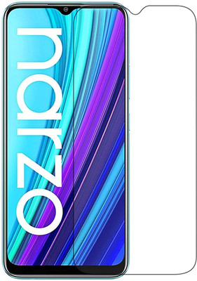 KSMA Tempered Glass Guard for realme narzo 30A(Pack of 1)