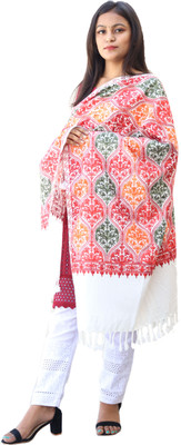 Radha Madhav Enterprise Acrylic Printed Women Shawl(Multicolor)