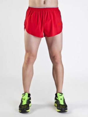 labh traders Solid Men Red Sports Shorts