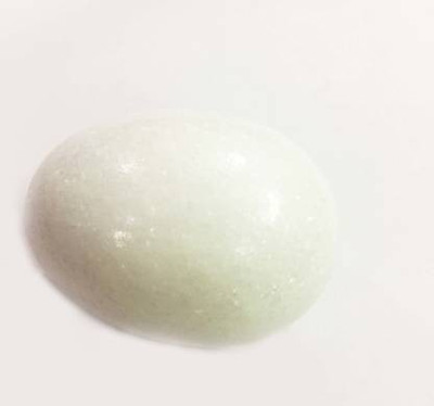 SHRI ASTHA VINAYAK WHITE SHALIGRAM Decorative Showpiece  -  6 cm(Marble, White)