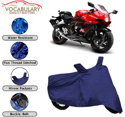 MEGA MARTZZ Waterproof Two Wheeler Cover for Hyosung(GT650R, Blue)
