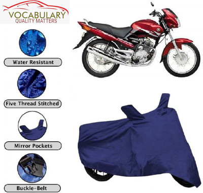 MEGA MARTZZ Waterproof Two Wheeler Cover for Yamaha(Gladiator Graffitti, Blue)