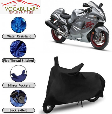 Astips Two Wheeler Cover for Suzuki(GSX R1300 Hayabusa, Black)