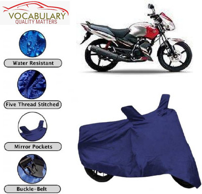 MEGA MARTZZ Waterproof Two Wheeler Cover for Yamaha(Gladiator, Blue)