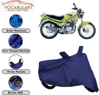 Vocabulary Waterproof Two Wheeler Cover for Kinetic(GF 170, Blue)