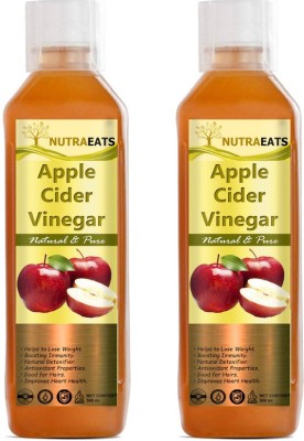 NutraEats Ultra Apple Cider Vinegar for Weight Loss Vinegar (Z) (Pack Of 2) Vinegar(2 x 500 ml)