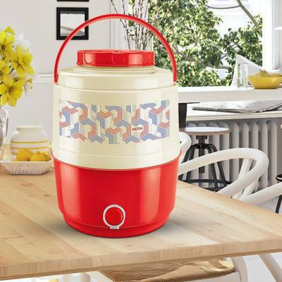 ZYLOV MILTON KOOL MUSAFIR 7500 ML(RED) Bottled Water Dispenser
