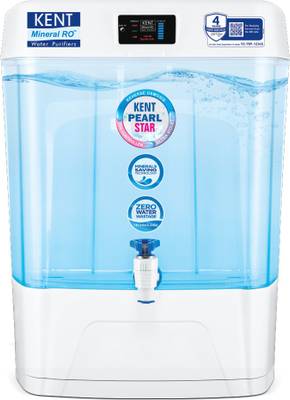 KENT PEARL STAR 11 L RO + UV + UF + TDS Water Purifier  (White)