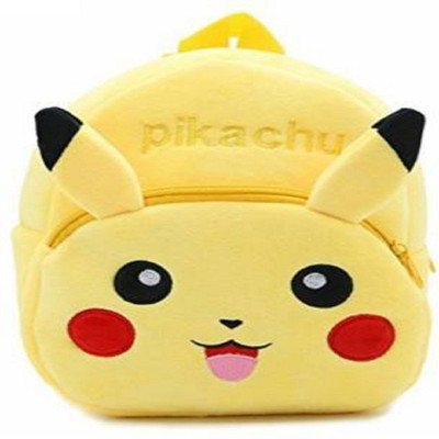 AMANVANI BM-Latch_yellow pikachu_1476 12 L Backpack(Yellow)