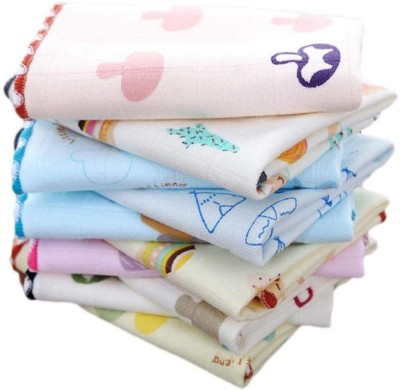 Khillayox Cotton 200 GSM Face Towel Set(Pack of 6)