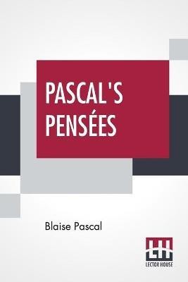 Pascal's Pensees(English, Paperback, Pascal Blaise)