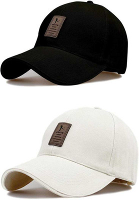 zendro Solid Sports/Regular Cap Cap(Pack of 2)