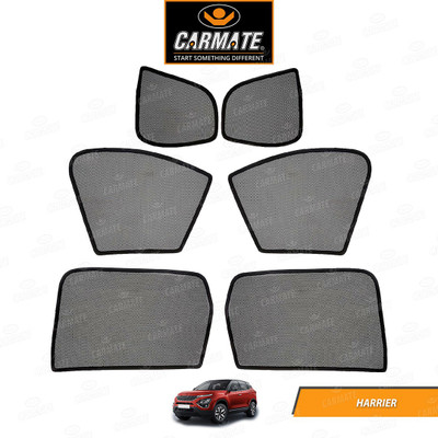 CARMATE Side Window Sun Shade For Tata Universal For Car(Black)