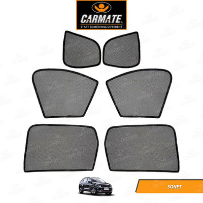 CARMATE Side Window Sun Shade For Kia Universal For Car(Black)