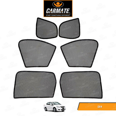 CARMATE Side Window Sun Shade For Maruti Suzuki SX4(Black)