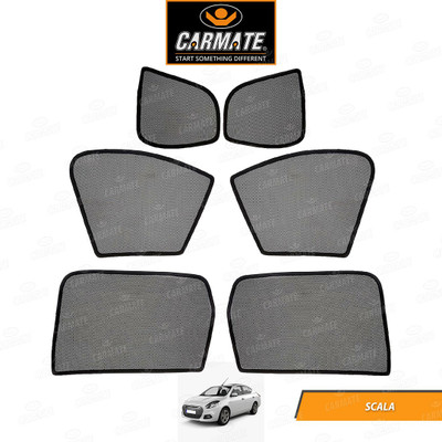CARMATE Side Window Sun Shade For Renault Scala(Black)