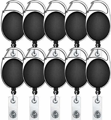 Rangwell 10 Card Holder(Set of 10, Black)