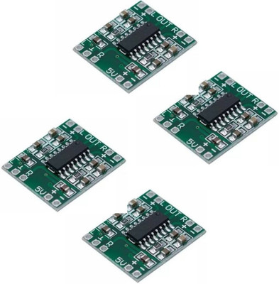 TechSupreme Pack of 4 Cheap & Best PAM8403 module board 2 * 3W Class D digital amplifier Sound Recorder and Sound Circuit Micro Controller Board Class D Usb Power Audio Module, 5v, 3w Sound Recorder and Sound Circuit Electronic Hobby Kit